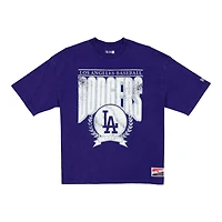 Los Angeles Dodgers Royal Blue Throwback New Era T-Shirt