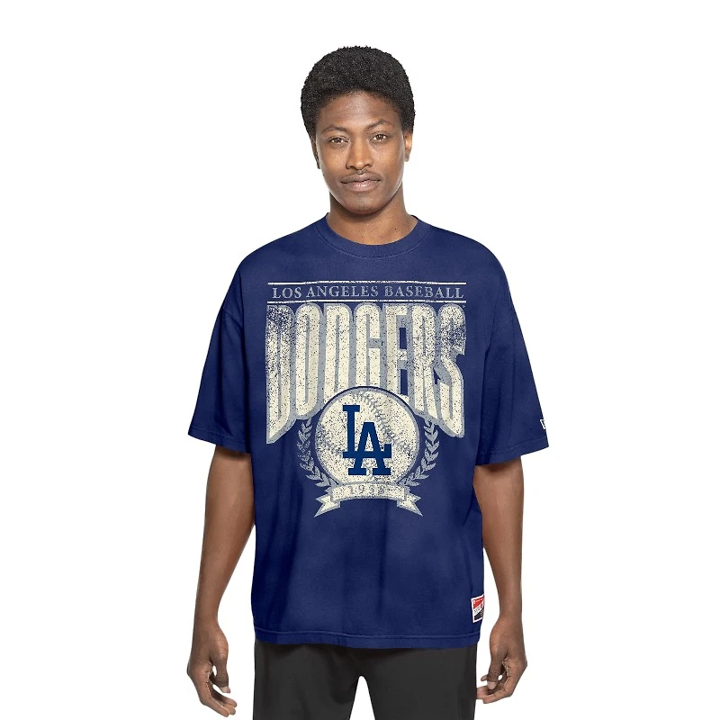 Los Angeles Dodgers Royal Blue Throwback New Era T-Shirt