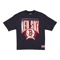 Boston Red Sox Navy Throwback New Era T-Shirt
