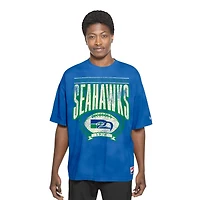 Seattle Seahawks Blue Throwback New Era T-Shirt
