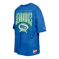 Seattle Seahawks Blue Throwback New Era T-Shirt