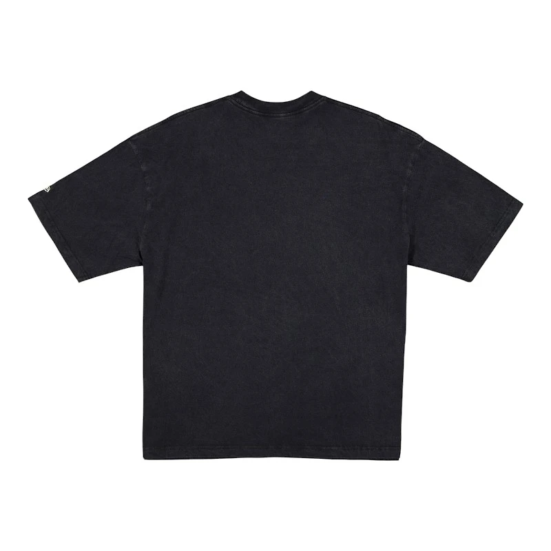 Chicago Bulls Black Throwback New Era T-Shirt