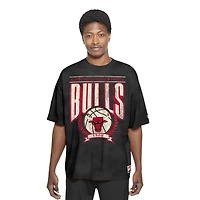 Chicago Bulls Black Throwback New Era T-Shirt