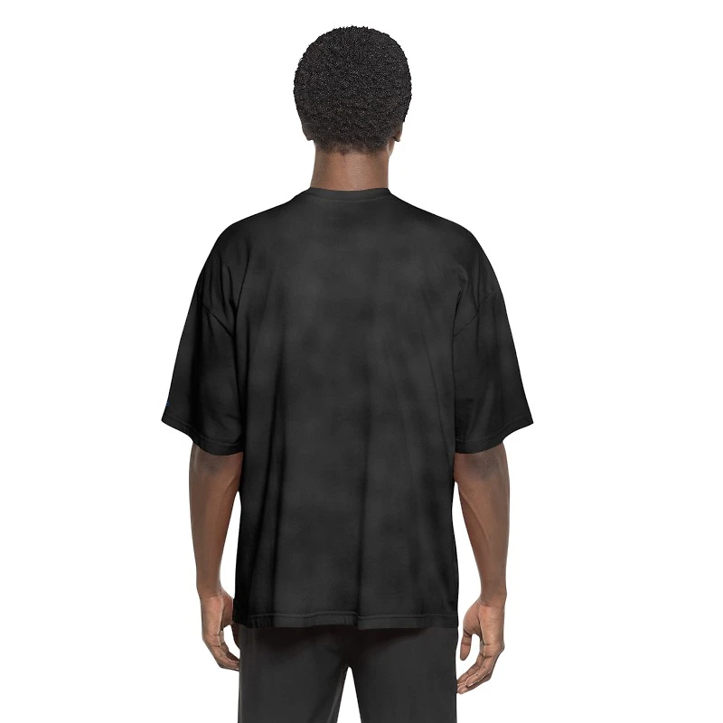 Chicago Bulls Black Throwback New Era T-Shirt