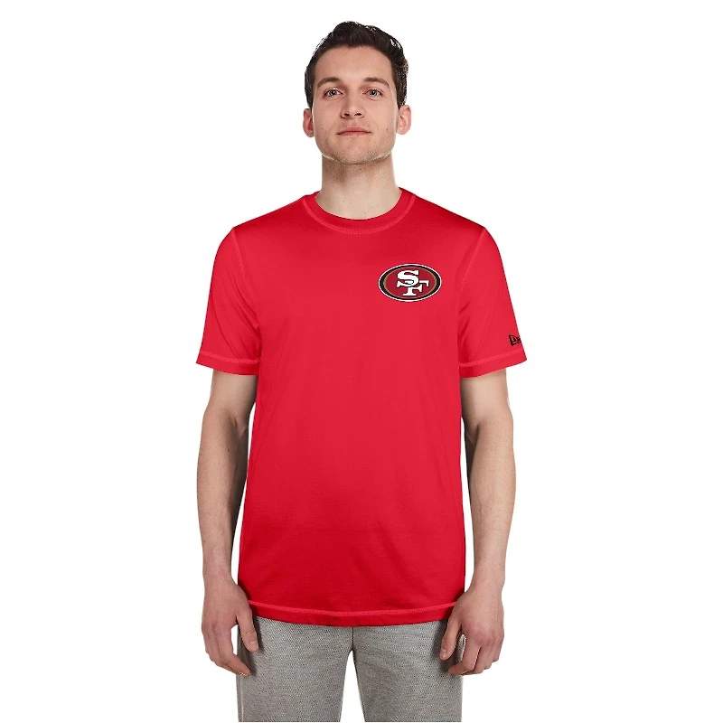 San Francisco 49ers Red Wordmark New Era T-Shirt