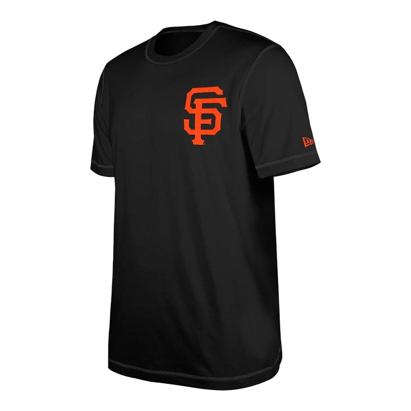 San Francisco Giants Black Wordmark New Era T-Shirt