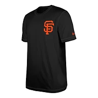 San Francisco Giants Black Wordmark New Era T-Shirt