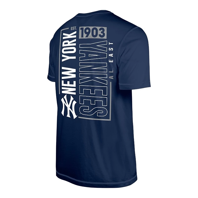 New York Yankees Navy Wordmark Era T-Shirt