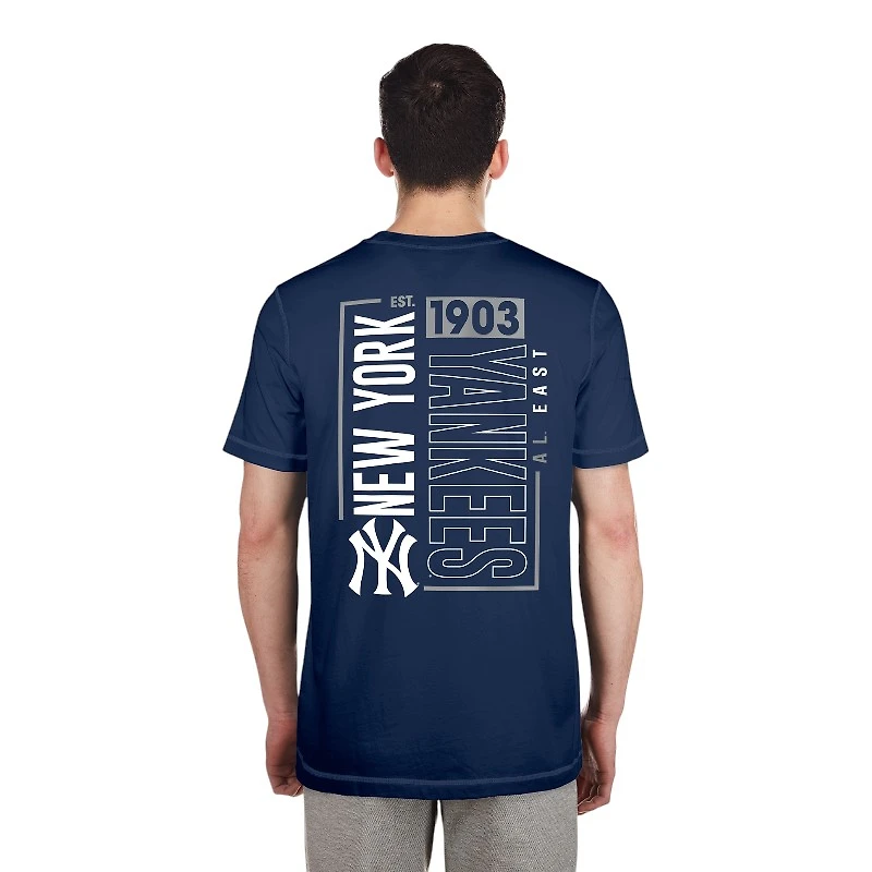 New York Yankees Navy Wordmark Era T-Shirt