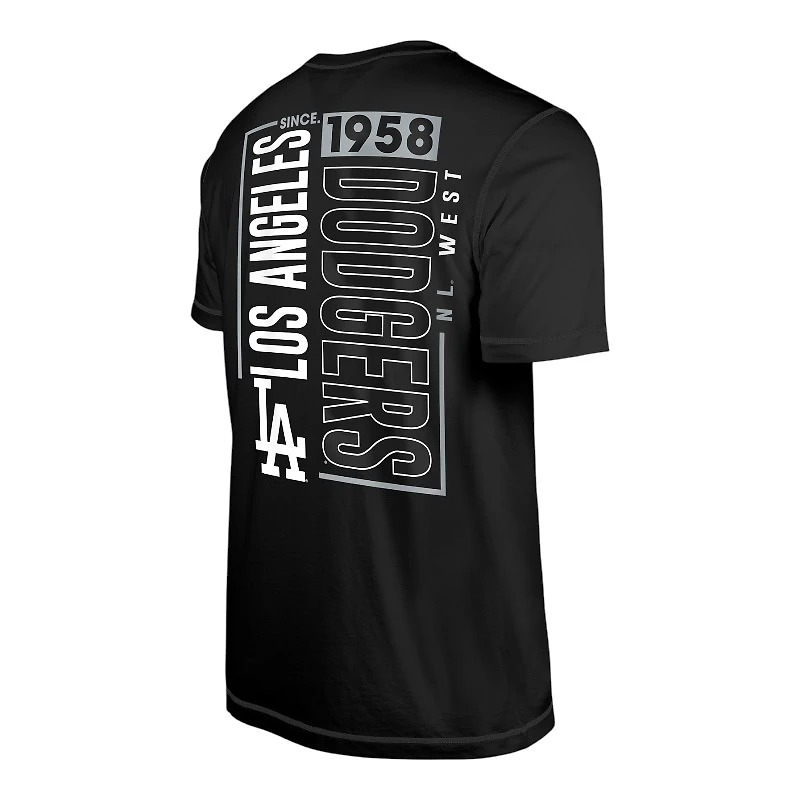 Los Angeles Dodgers Black Wordmark New Era T-Shirt