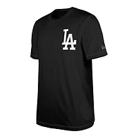 Los Angeles Dodgers Black Wordmark New Era T-Shirt