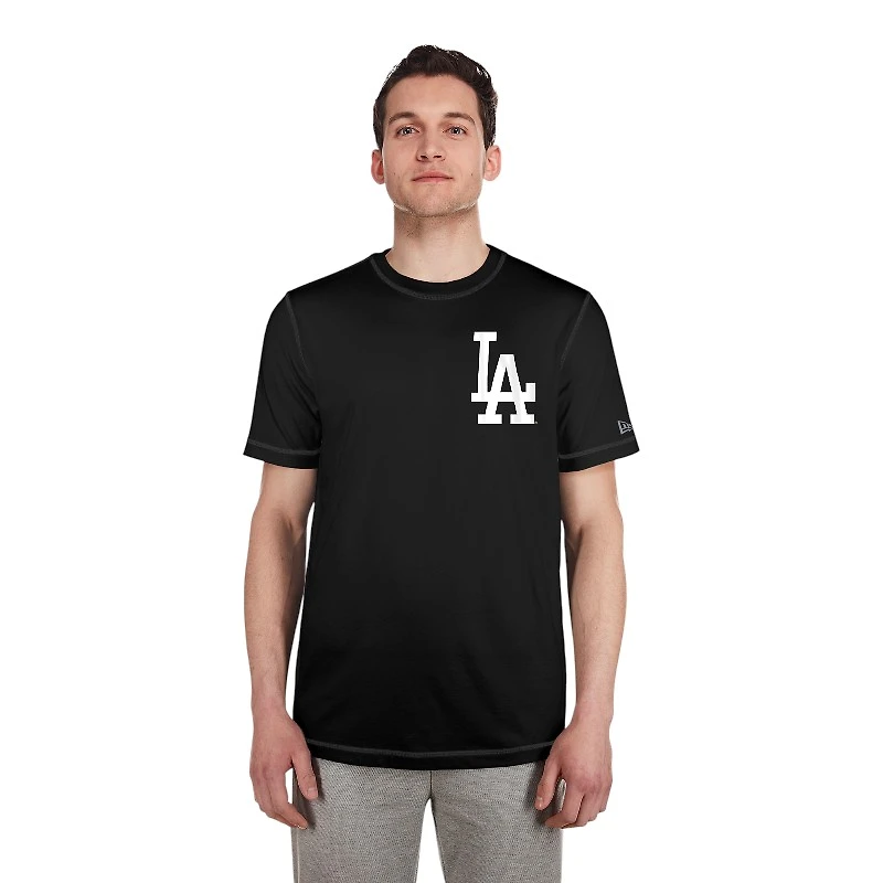 Los Angeles Dodgers Black Wordmark New Era T-Shirt