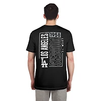 Los Angeles Dodgers Black Wordmark New Era T-Shirt