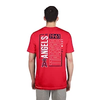 Los Angeles Angels Red Wordmark New Era T-Shirt