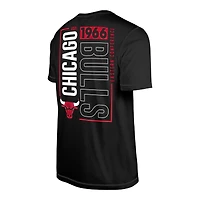 Chicago Bulls Black Wordmark New Era T-Shirt
