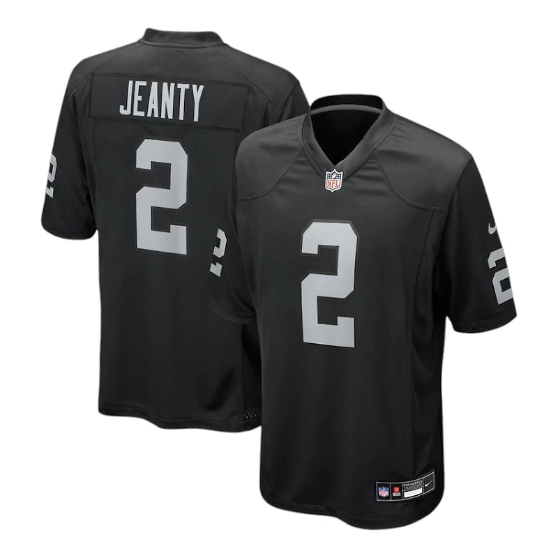 Las Vegas Raiders Ashton Jeanty Black Nike Game Jersey