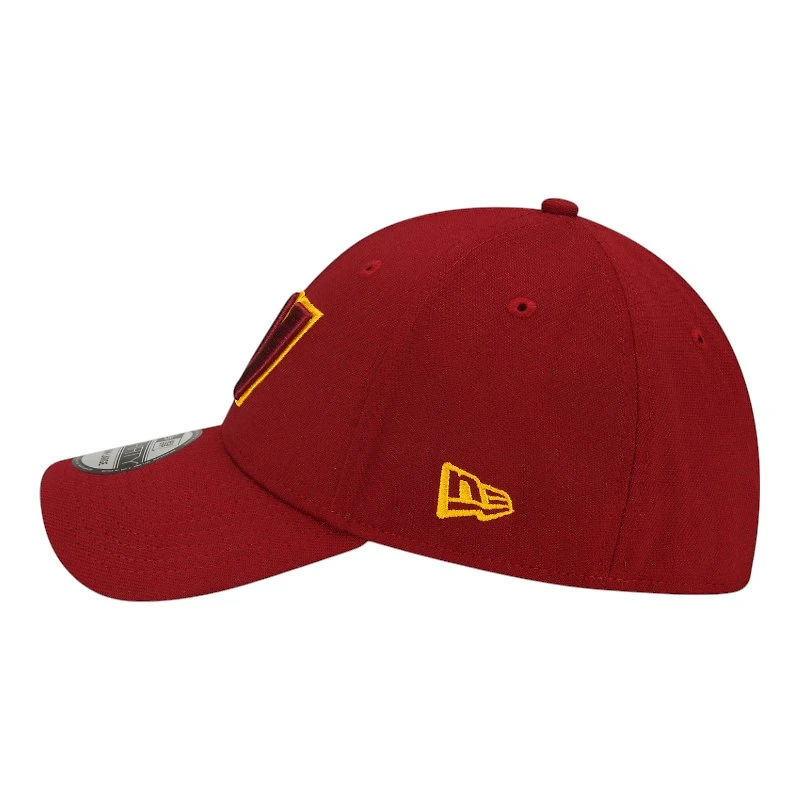 Washington Commanders Burgundy Basic New Era 39THIRTY Flex Fit Stretch Hat
