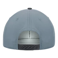 Utah Mammoth Gray "U" Tusk Logo Fanatics Adjustable Snapback Hat