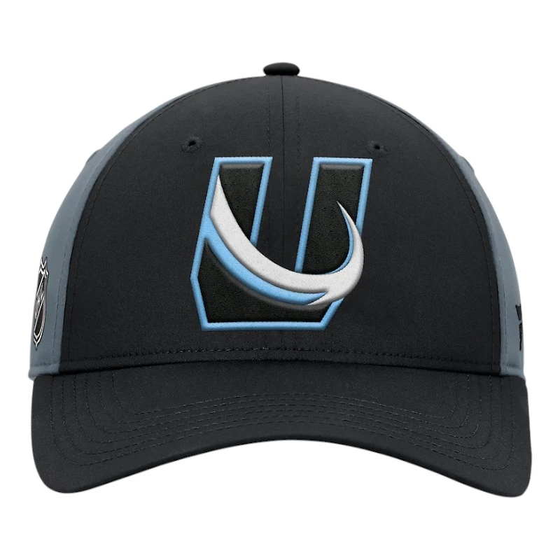 Utah Mammoth "U" Tusk Logo Fanatics Adjustable Snapback Hat