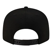 Utah Mammoth Black "U" Tusk Logo New Era 9FIFTY Snapback Hat