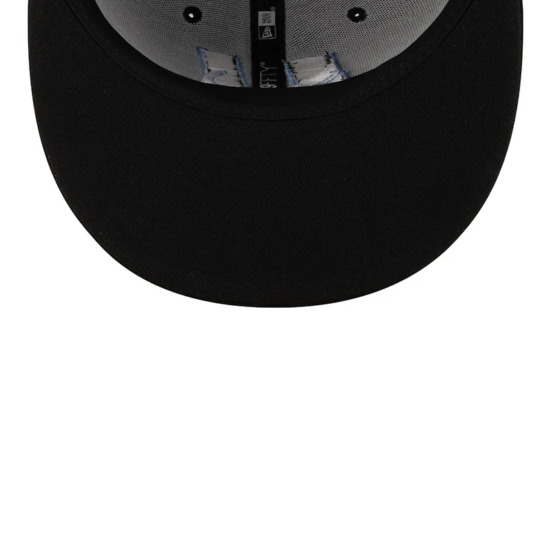 Utah Mammoth Black "U" Tusk Logo New Era 9FIFTY Snapback Hat