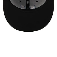 Utah Mammoth Black "U" Tusk Logo New Era 9FIFTY Snapback Hat