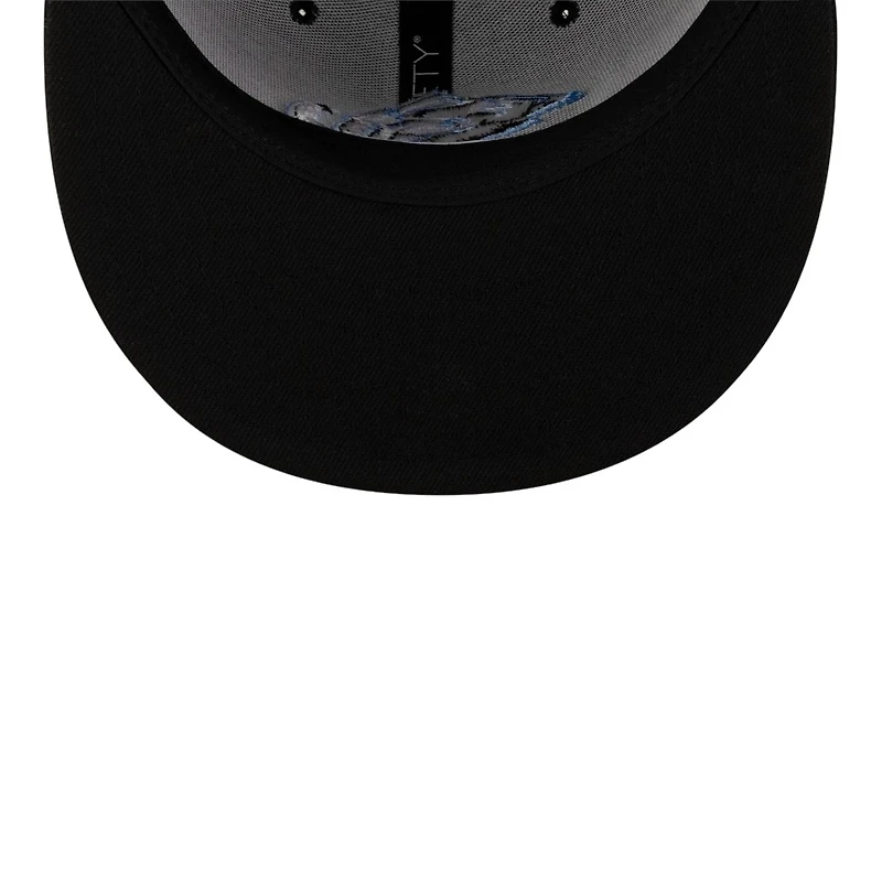 Utah Mammoth Black Mountain Mammoth Primary Logo New Era 9FIFTY Snapback Hat