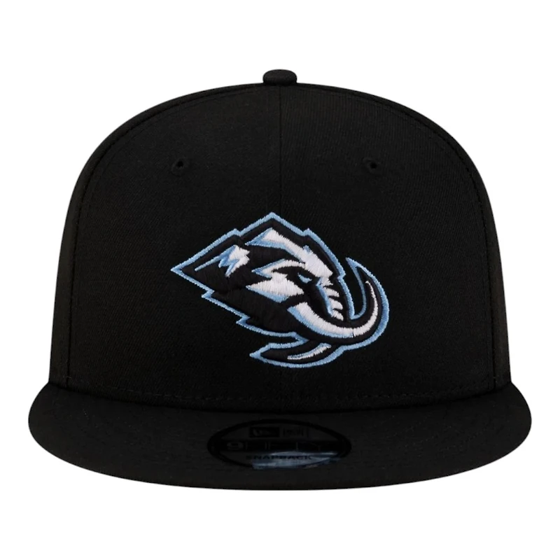 Utah Mammoth Black Mountain Mammoth Primary Logo New Era 9FIFTY Snapback Hat