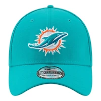 Miami Dolphins Aqua Teal Basic New Era 39THIRTY Flex Fit Stretch Hat