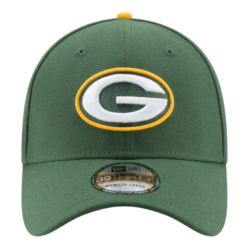 Green Bay Packers Basic New Era 39THIRTY Flex Fit Stretch Hat