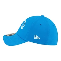 Detroit Lions Blue Basic New Era 39THIRTY Flex Fit Stretch Hat