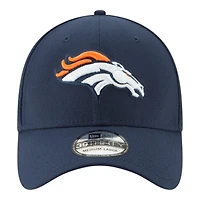 Denver Broncos Navy Basic New Era 39THIRTY Flex Fit Stretch Hat