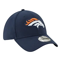 Denver Broncos Navy Basic New Era 39THIRTY Flex Fit Stretch Hat