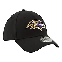 Baltimore Ravens Black Basic New Era 39THIRTY Flex Fit Stretch Hat