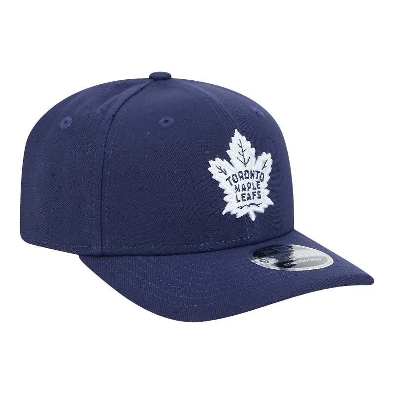 Toronto Maple Leafs Navy Basic New Era 9SEVENTY Stretch-Snap Hat