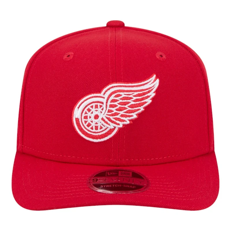 Detroit Red Wings Red Basic New Era 9SEVENTY Stretch-Snap Hat
