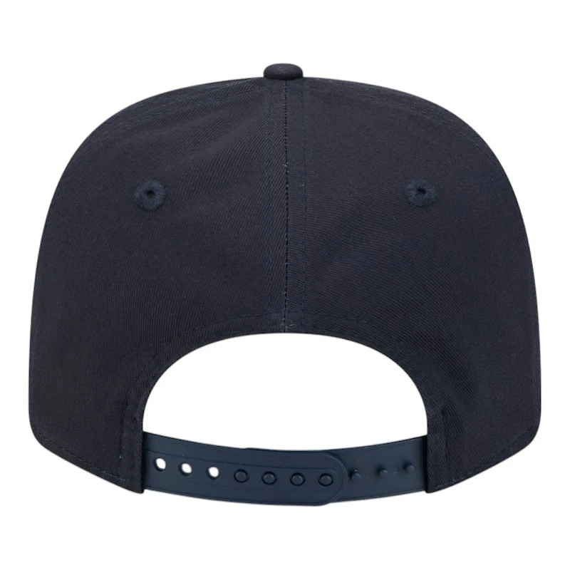 Michigan Wolverines Navy Wordmark Roper NCAA New Era 9SEVENTY Stretch Snapback Hat