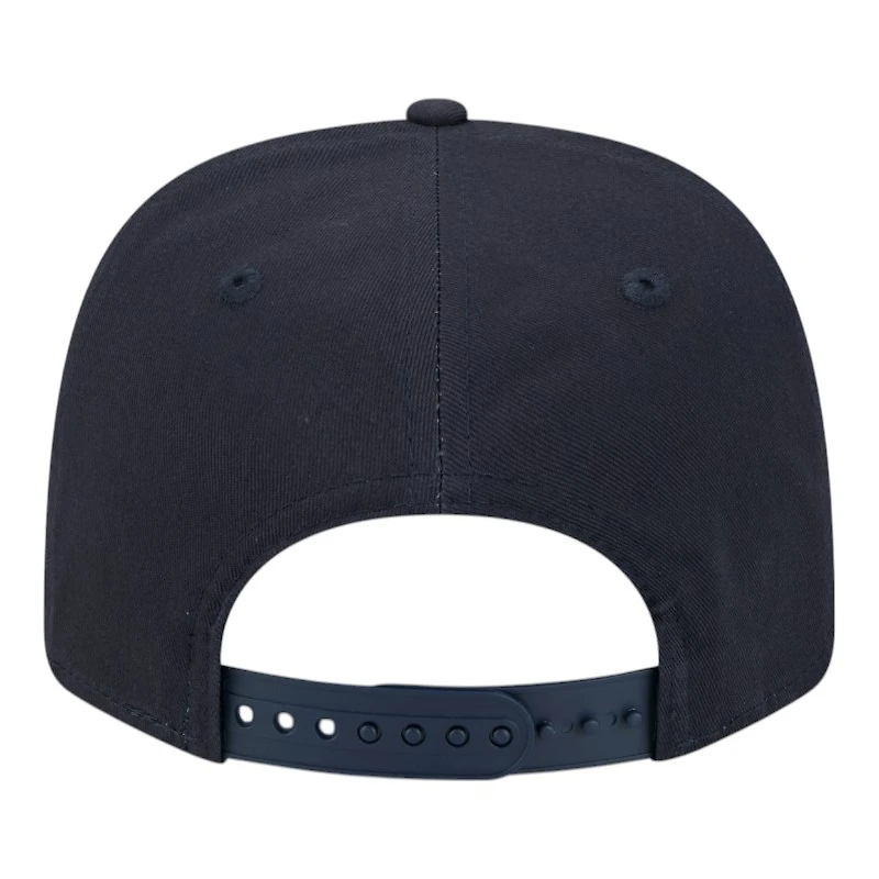 Notre Dame Fighting Irish Navy Wordmark Roper NCAA New Era 9SEVENTY Stretch Snapback Hat