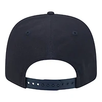 Notre Dame Fighting Irish Navy Wordmark Roper NCAA New Era 9SEVENTY Stretch Snapback Hat