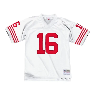 Youth San Francisco 49ers Joe Montana Mitchell & Ness 1990 White Throwback NFL Jersey