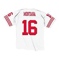 Youth San Francisco 49ers Joe Montana Mitchell & Ness 1990 White Throwback NFL Jersey