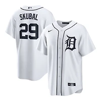 Detroit Tigers Tarik Skubal White Home Nike Replica Player Jersey