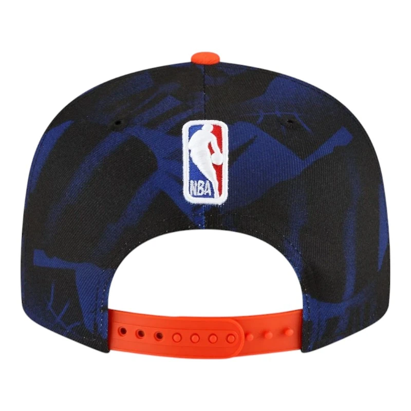 Oklahoma City Thunder Blue and Orange City Edition NBA New Era 9FIFTY Snapback Adjustable Hat
