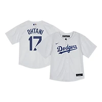 Toddler Los Angeles Dodgers White Shohei Ohtani Home Jersey