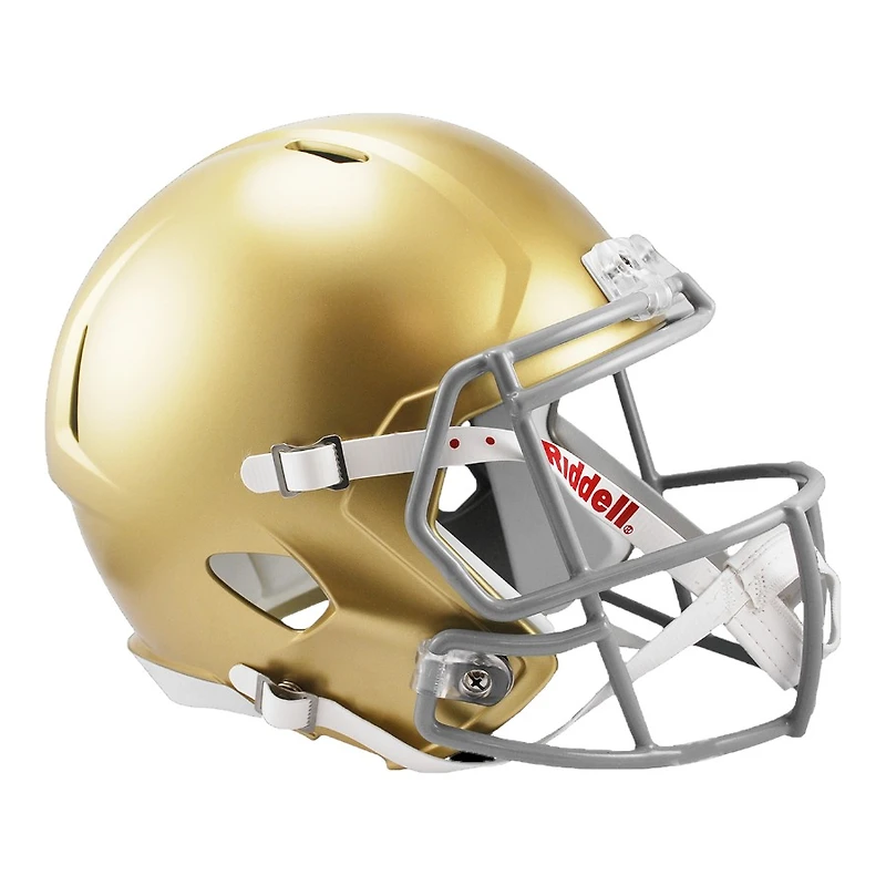 Notre Dame Fighting Irish Gold Riddell Replica Speed Full Size Helmet