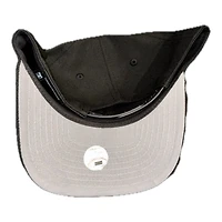 Los Angeles Dodgers Black with Gold Metal Badge Logo 8x Champ Patch New Era 9FIFTY A-Frame Snapback Hat