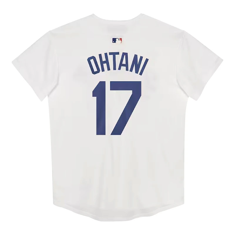 Preschool Los Angeles Dodgers Shohei Ohtani White Home Jersey