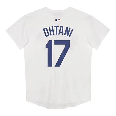 Preschool Los Angeles Dodgers Shohei Ohtani White Home Jersey
