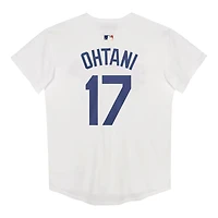 Preschool Los Angeles Dodgers Shohei Ohtani White Home Jersey