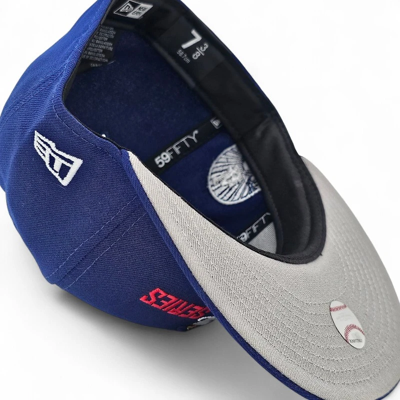 Los Angeles Dodgers Shohei Ohtani Dark Royal Leon the Lab Tokoyo Series Patch Grey UV New Era 59FIFTY Fitted Hat